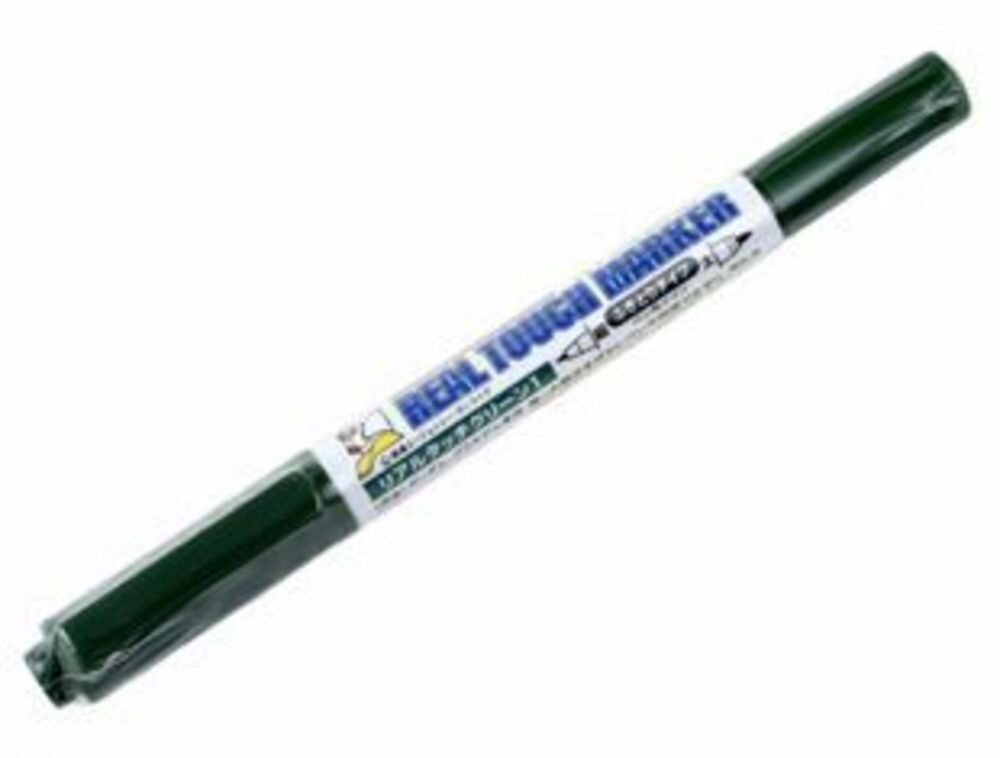 Mr Hobby - Gunze GM-408 Real Touch Marker - Real Touch Green 1