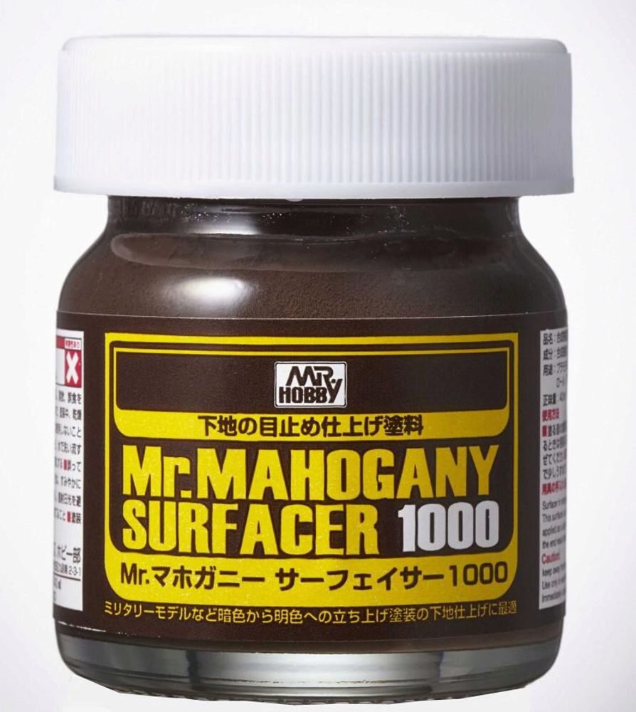 Mr Hobby - Gunze SF-290 Mr. Mahogany Surfacer 1000 (40 ml)