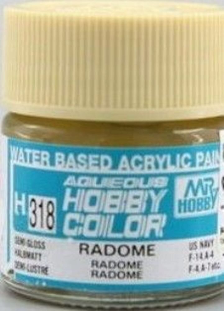 Mr Hobby - Gunze H-318 Aqueous Hobby Colors (10 ml) Radome seitenmatt