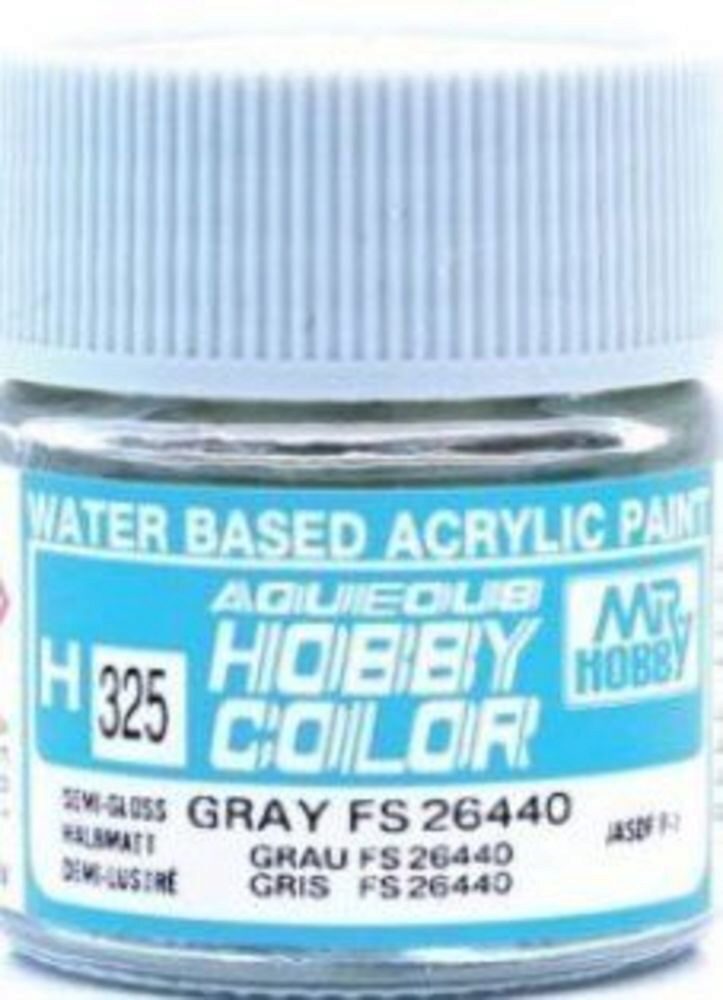 Mr Hobby - Gunze H-325 Aqueous Hobby Colors (10 ml) Gray seitenmatt