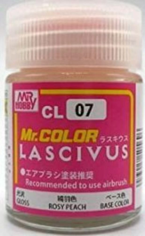 Mr Hobby - Gunze CL-07 Mr. Color Lascivus (18 ml) Rosy Peach