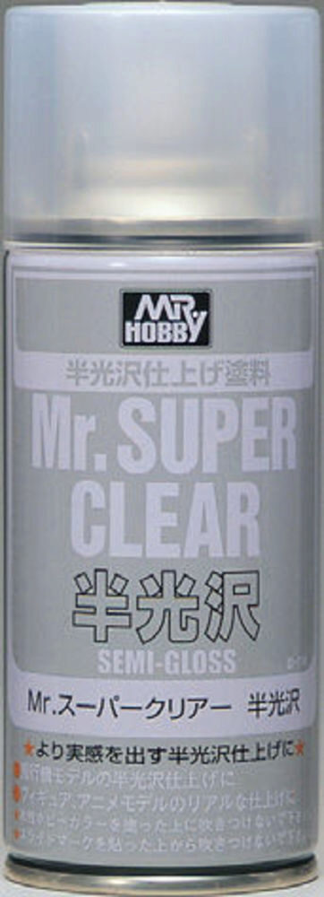Mr Hobby - Gunze B-516 Mr. Super Clear Semi-Gloss Spray (170 ml)