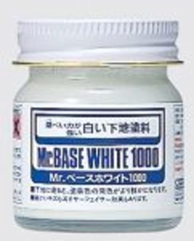 Mr Hobby - Gunze SF-283 Mr. Base White 1000 (40 ml)