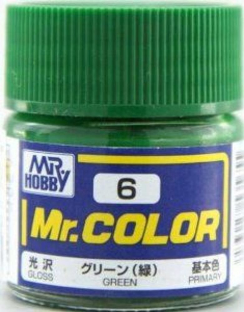 Mr Hobby - Gunze C-006 Mr. Color (10 ml) Green glänzend