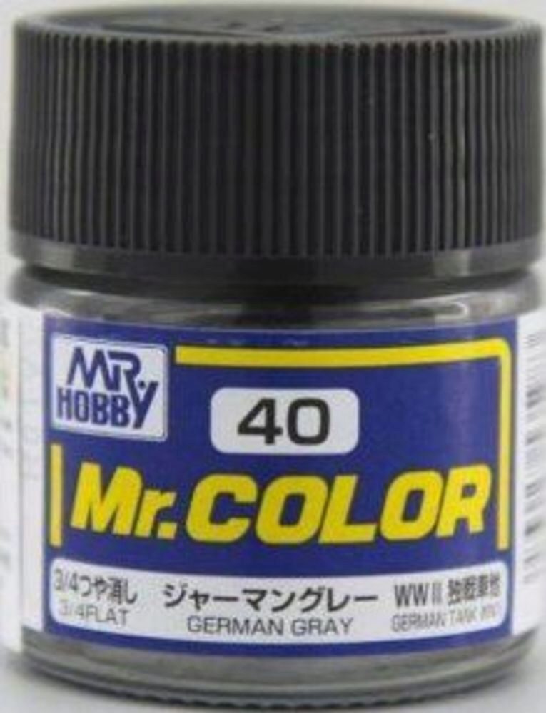 Mr Hobby - Gunze C-040 Mr. Color (10 ml) German Gray matt