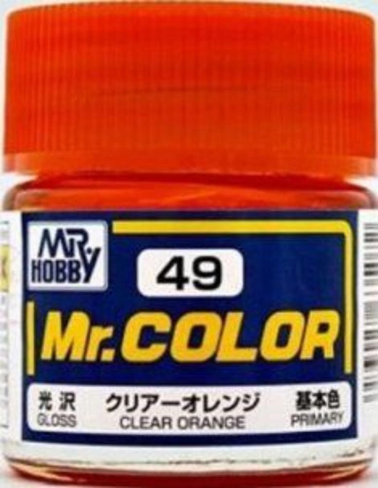 Mr Hobby - Gunze C-049 Mr. Color (10 ml) Clear Orange glänzend