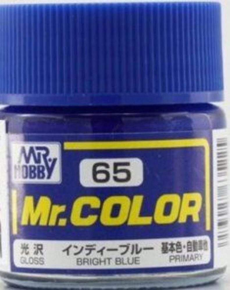 Mr Hobby - Gunze C-065 Mr. Color (10 ml) Bright Blue glänzend