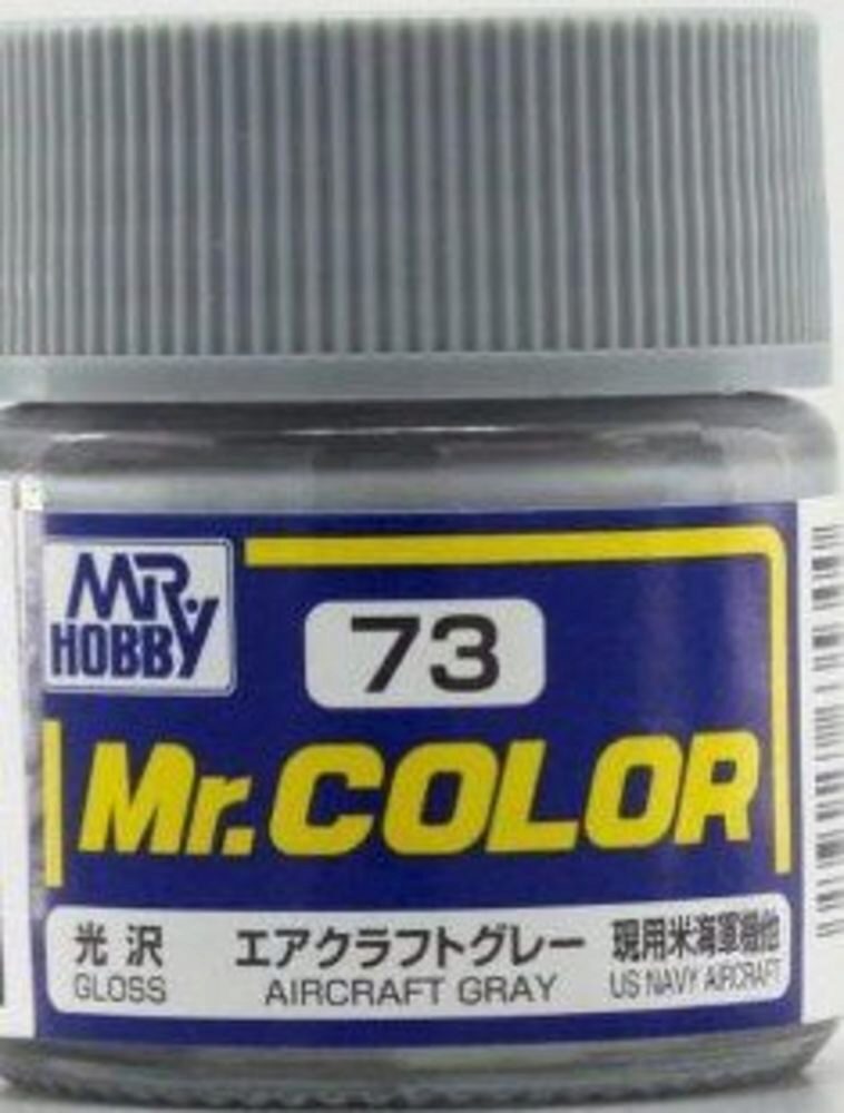Mr Hobby - Gunze C-073 Mr. Color (10 ml) Aircraft Gray glänzend