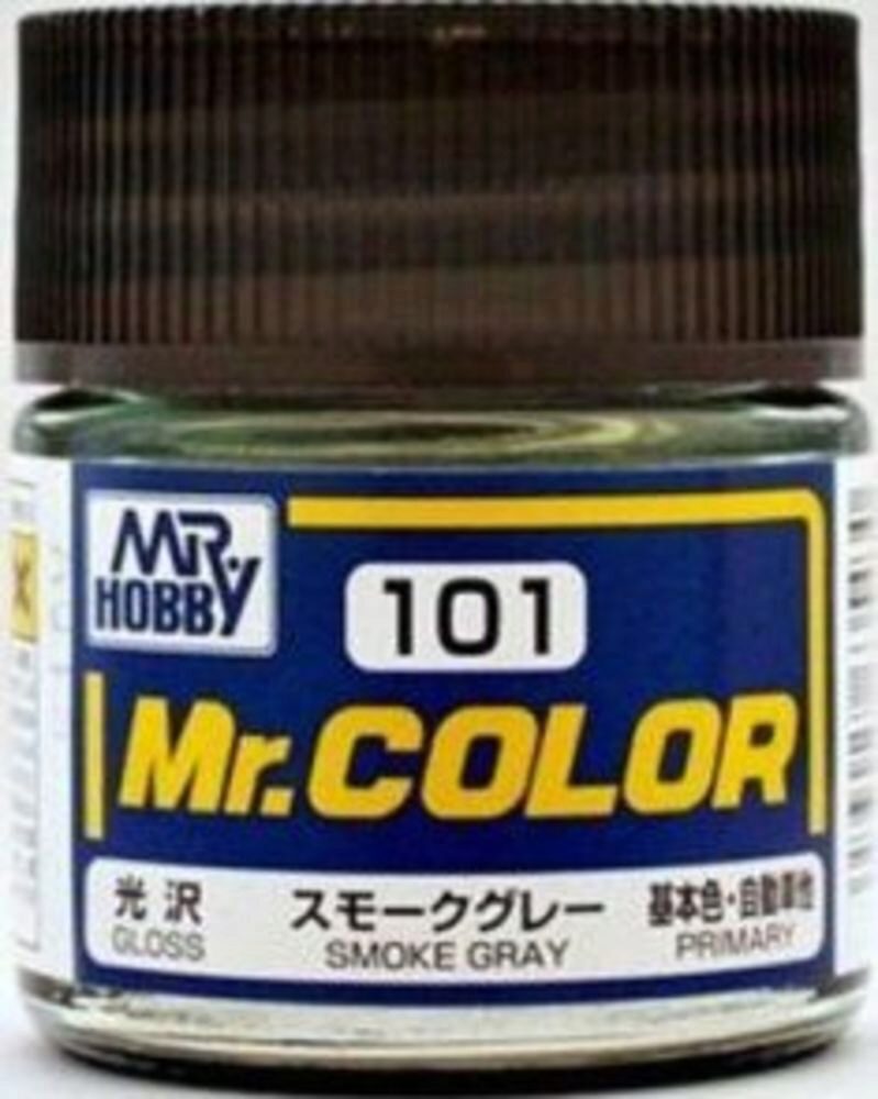 Mr Hobby - Gunze C-101 Mr. Color (10 ml) Smoke Gray glänzend
