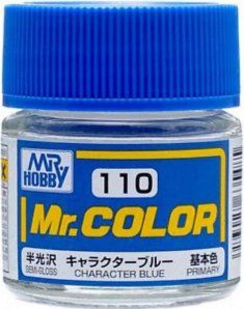 Mr Hobby - Gunze C-110 Mr. Color (10 ml) Character Blue seidenmatt