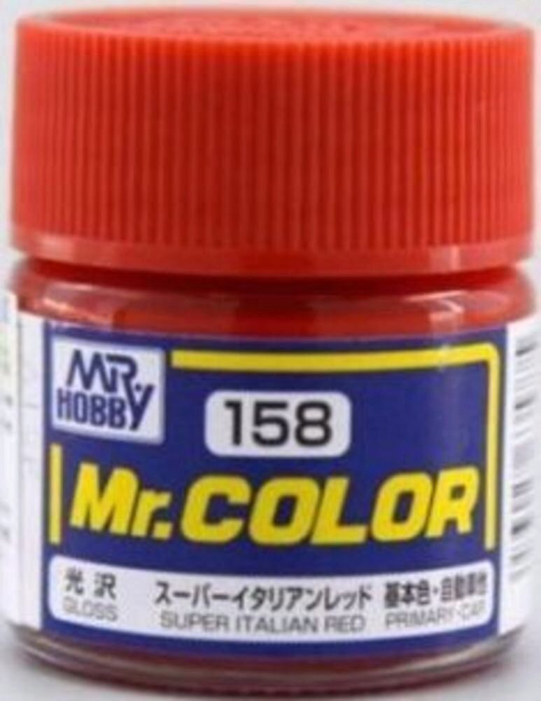 Mr Hobby - Gunze C-158 Mr. Color (10 ml) Super Italian Red glänzend