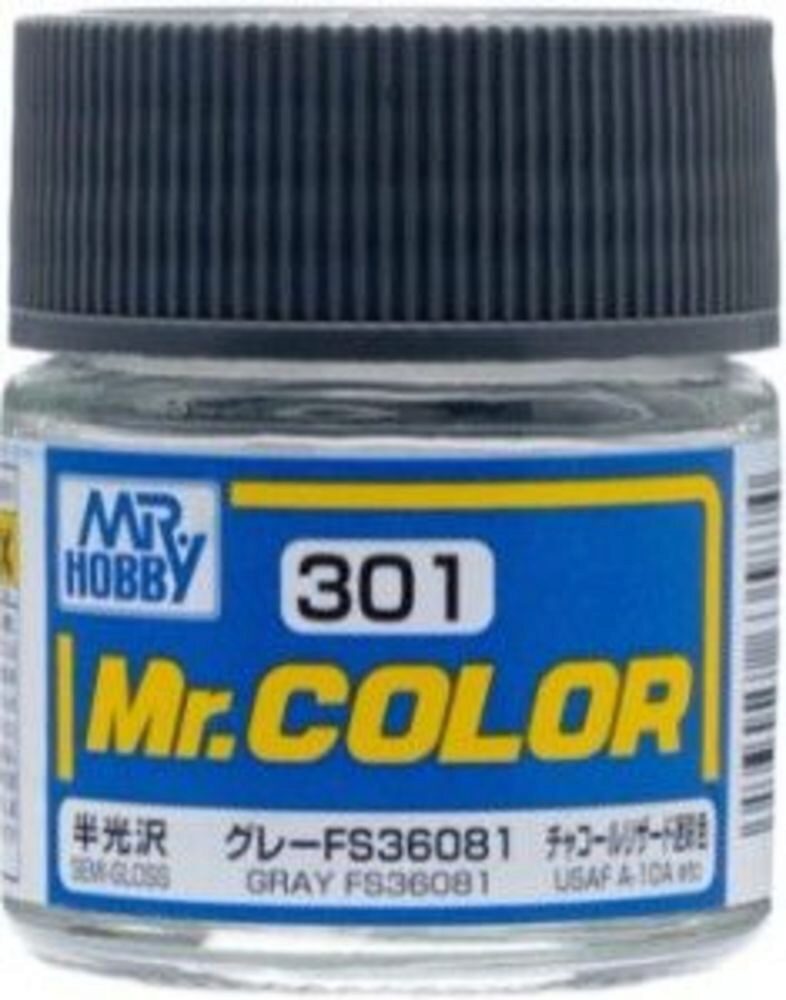 Mr Hobby - Gunze C-301 Mr. Color (10 ml) Gray seidenmatt