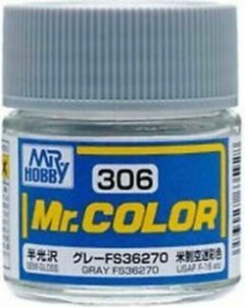 Mr Hobby - Gunze C-306 Mr. Color (10 ml) Gray seidenmatt