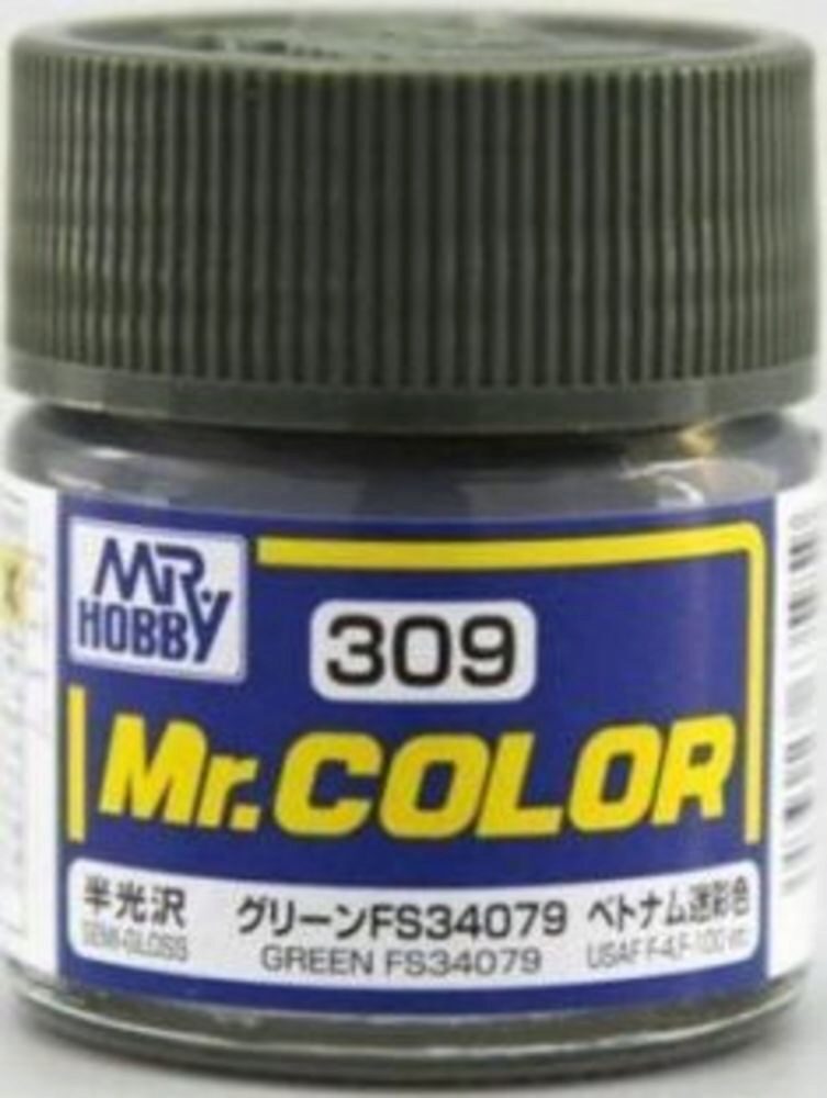 Mr Hobby - Gunze C-309 Mr. Color (10 ml) Green seidenmatt