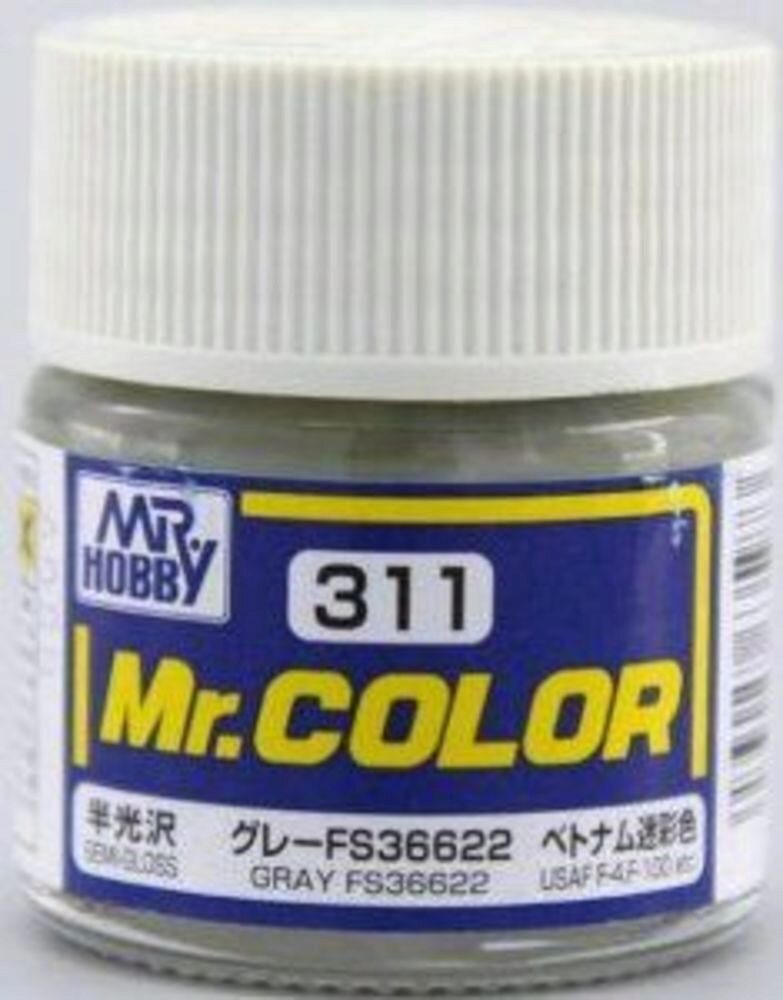 Mr Hobby - Gunze C-311 Mr. Color (10 ml) Gray seidenmatt