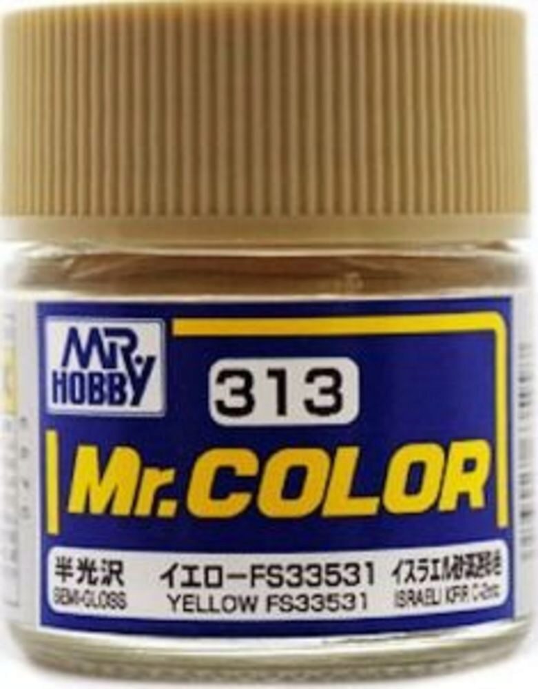 Mr Hobby - Gunze C-313 Mr. Color (10 ml) Yellow seidenmatt