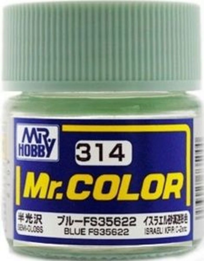 Mr Hobby - Gunze C-314 Mr. Color (10 ml) Blue seidenmatt