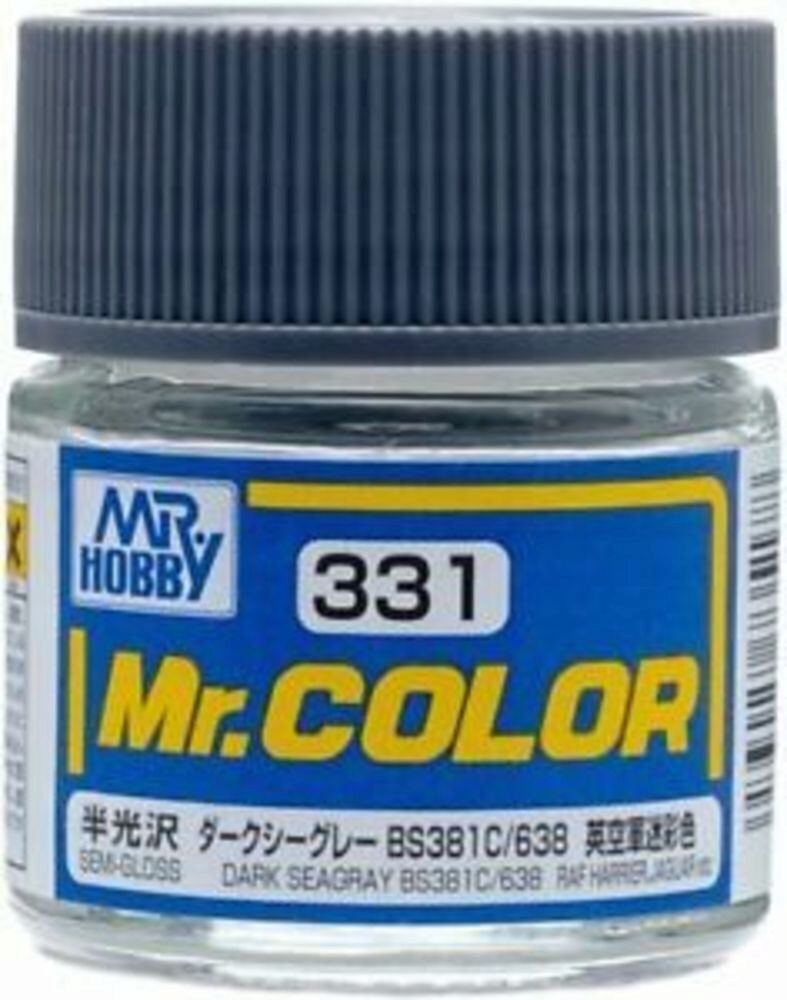 Mr Hobby - Gunze C-331 Mr. Color (10 ml) Dark Seagray seidenmatt