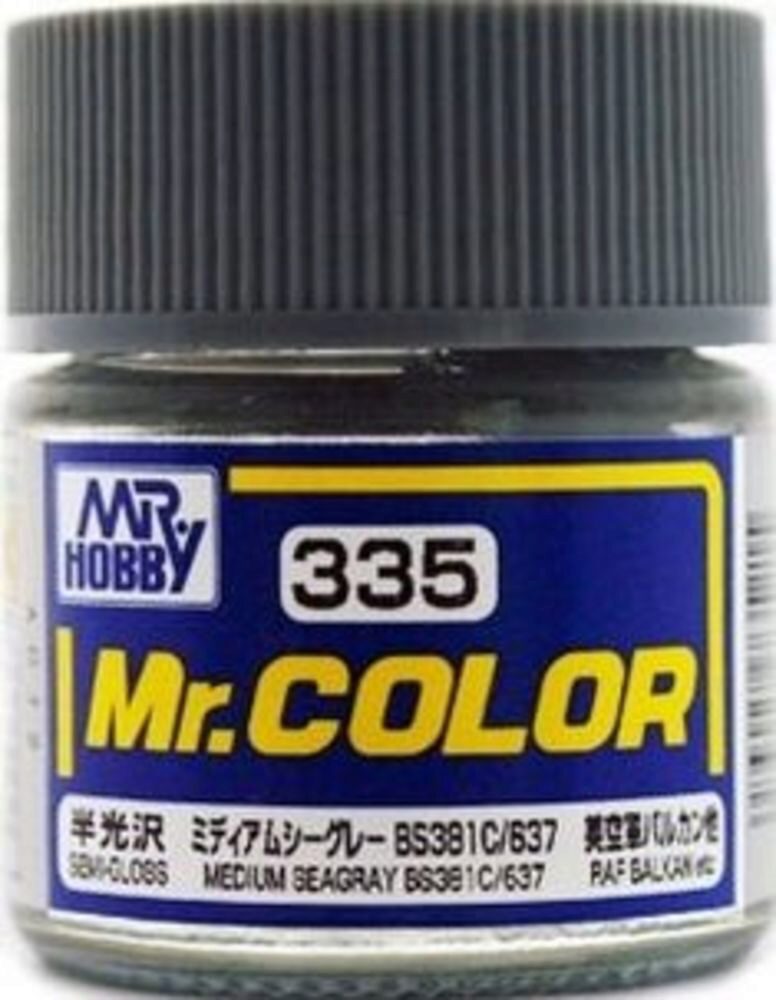Mr Hobby - Gunze C-335 Mr. Color (10 ml) Medium Seagray seidenmatt