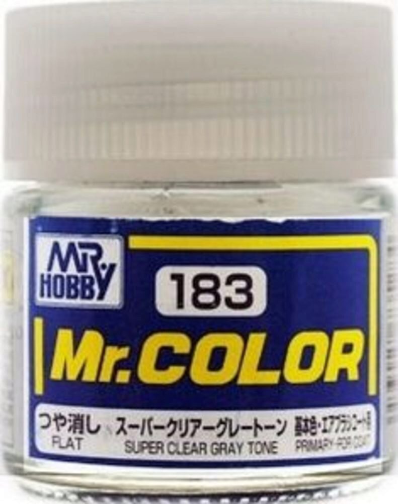 Mr Hobby - Gunze C-183 Mr. Color (10 ml) Super Clear Gray Tone seidenmatt