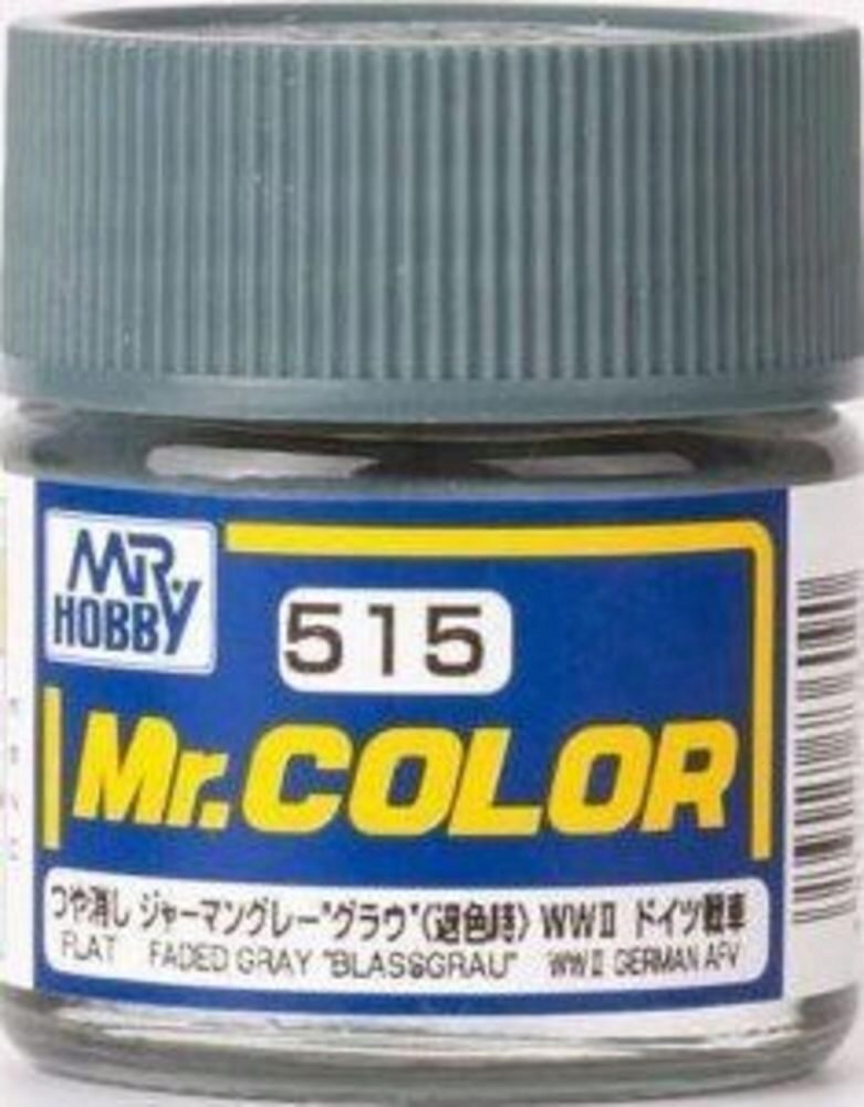 Mr Hobby - Gunze C-515 Mr. Color (10 ml) Faded Gray Blassgrau matt