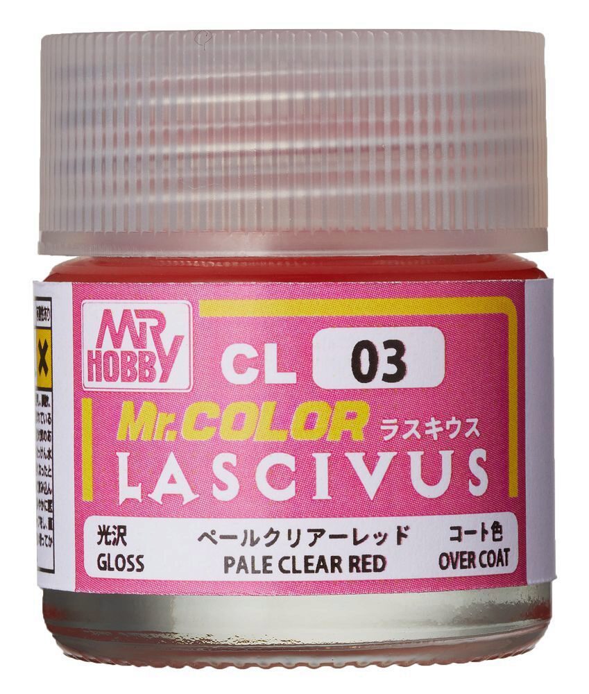 Mr Hobby - Gunze CL-03 Mr. Color Lascivus (10 ml) Pale Clear Red
