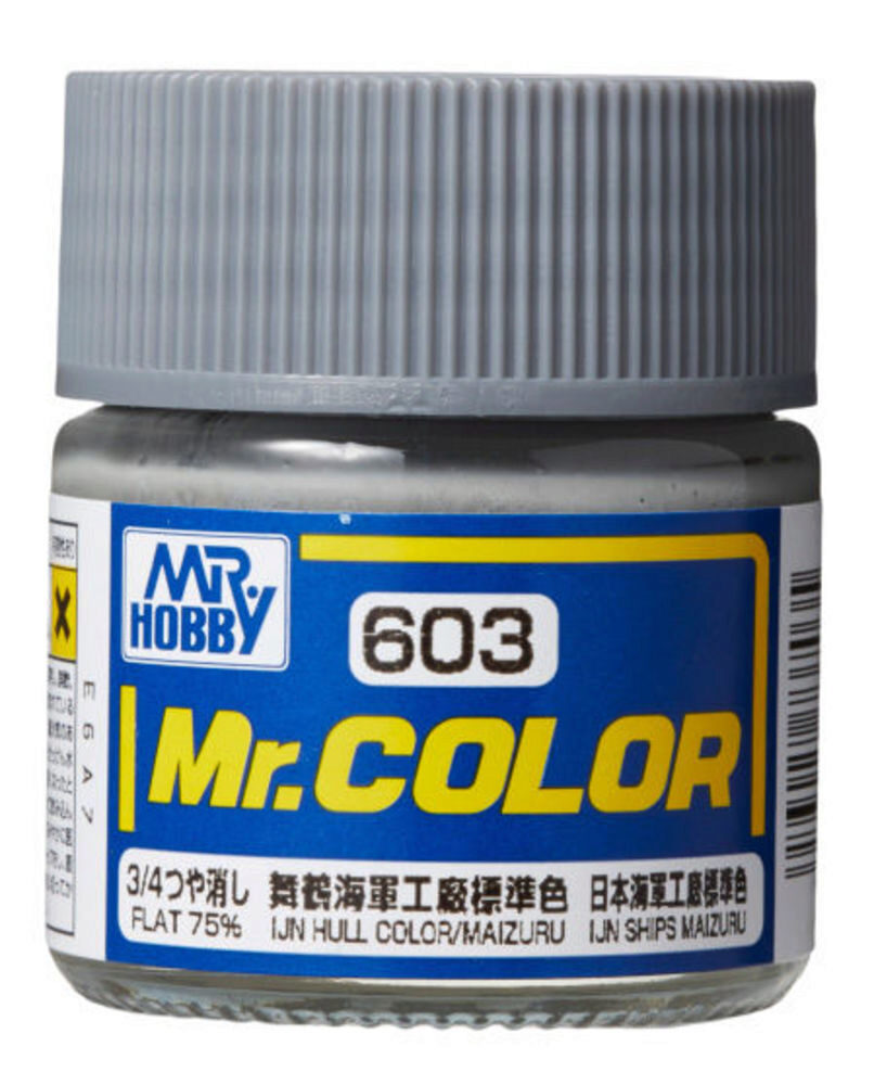 Mr Hobby - Gunze C-603 Mr. Color (10 ml) IJN Hull Color (Maizuru)