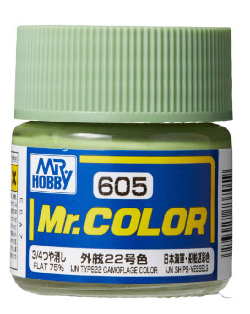Mr Hobby - Gunze C-605 Mr. Color (10 ml) IJN Type22 Camouflage Color