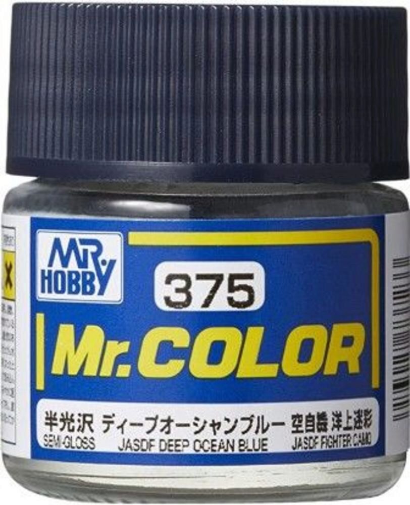 Mr Hobby - Gunze C-375 Mr. Color (10 ml) JASDF Deep Ocean Blue seidenmatt