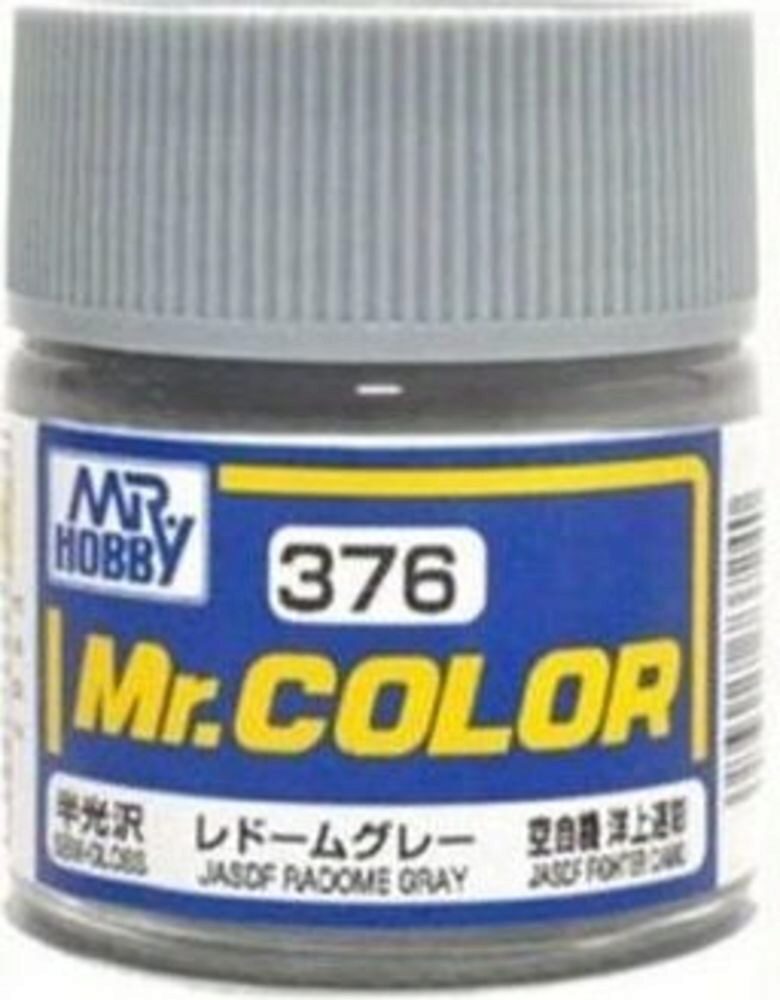 Mr Hobby - Gunze C-376 Mr. Color (10 ml) JASDF Radome Gray seidenmatt