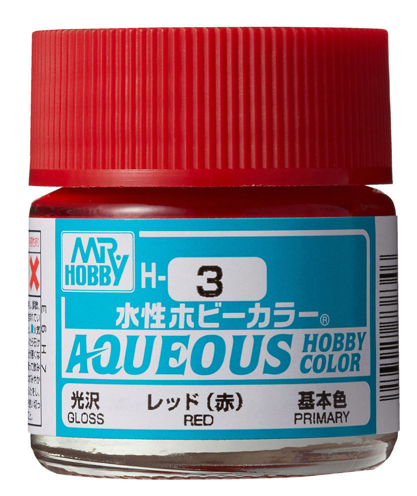 Mr Hobby - Gunze H-003 Aqueous Hobby Colors (10 ml) Red glänzend