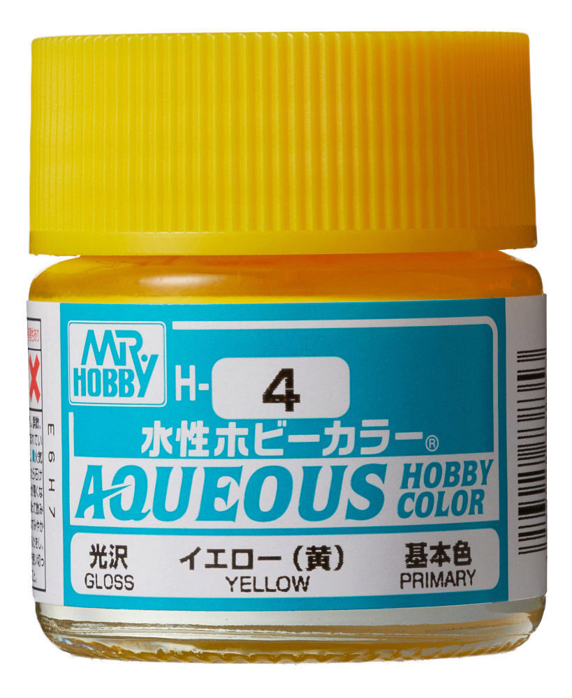 Mr Hobby - Gunze H-004 Aqueous Hobby Colors (10 ml) Yellow glänzend