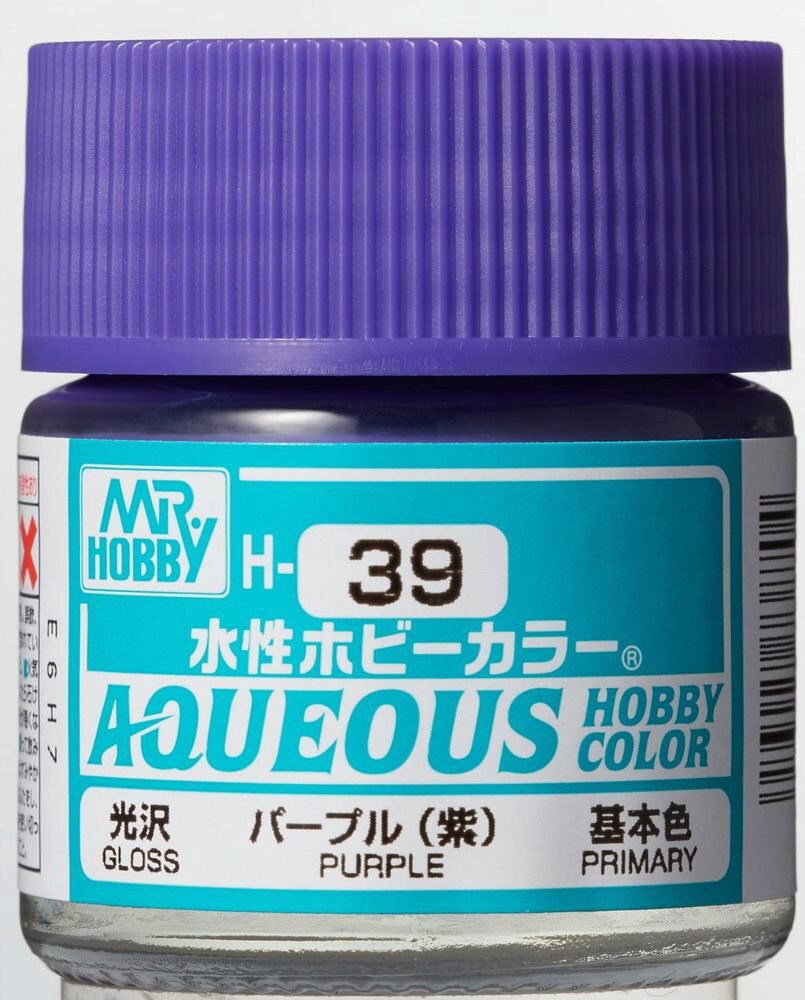 Mr Hobby - Gunze H-039 Aqueous Hobby Colors (10 ml) Purple glänzend