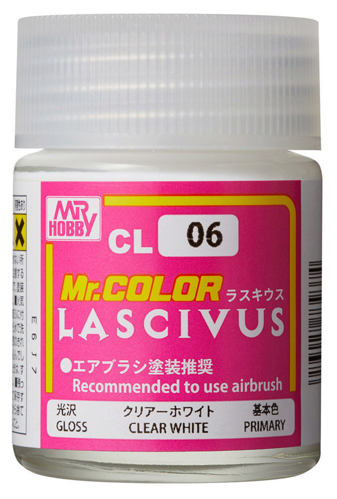 Mr Hobby - Gunze CL-06 Mr. Color Lascivus (18 ml) Clear White
