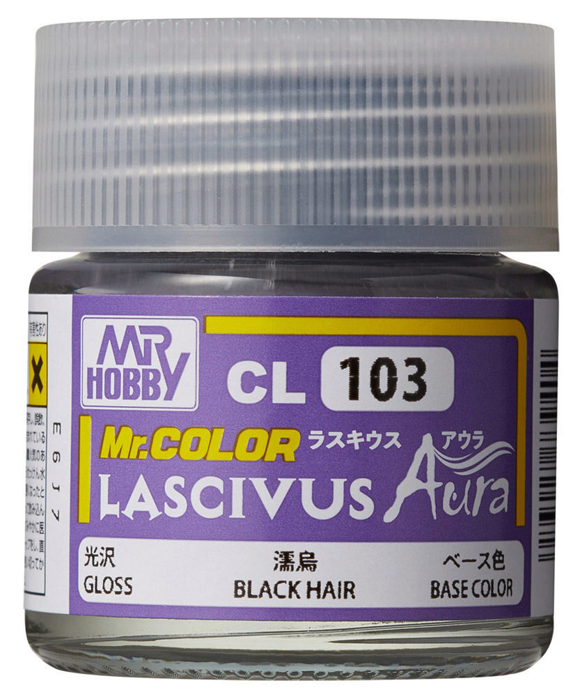 Mr Hobby - Gunze CL-103 Mr. Color Lascivus (10 ml) Black Hair