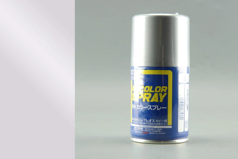 Mr Hobby - Gunze S-008 Mr. Color Spray (100 ml) Silver metallic