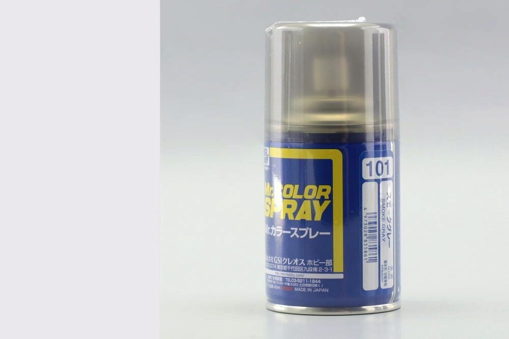 Mr Hobby - Gunze S-101 Mr. Color Spray (100 ml) Smoke Gray glänzend