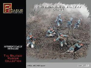 Pegasus 957199 1/72 WW I: Französische Infanterie