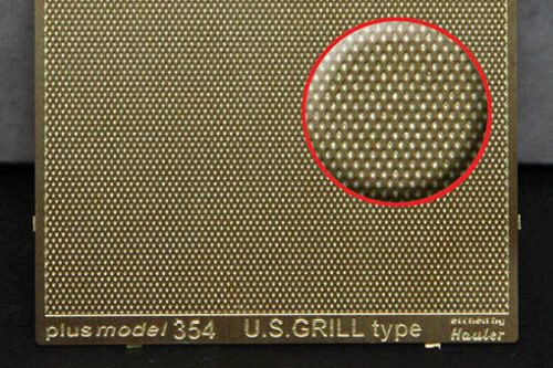 Plus model 354 Engraved plate - U.S. Grill