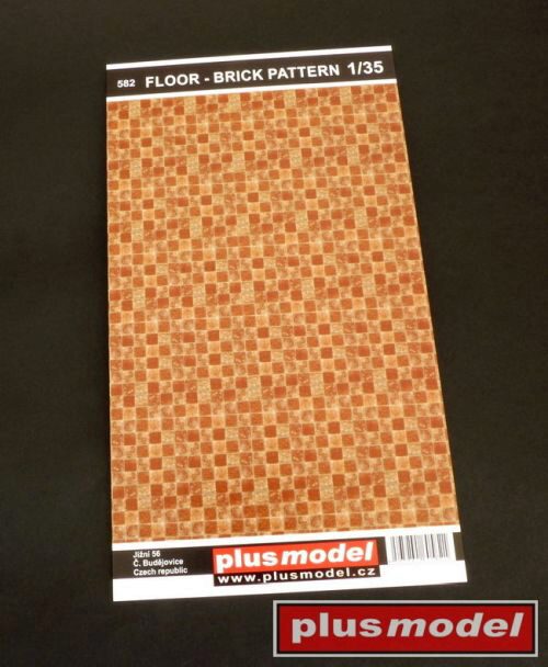 Plus model 582 Floor  brick pattern