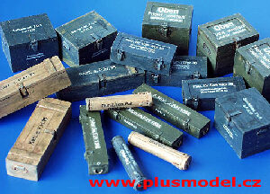 Plus model 27 Ammunition containers, Germany - WWII