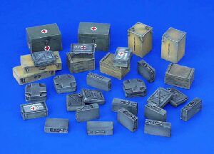 Plus model 117 Munitions- und Medizinbehälter WW II