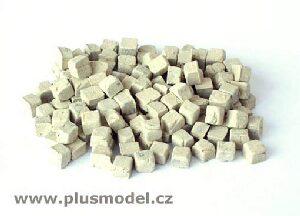 Plus model 138 Pflastersteine, klein, Sandsteine
