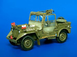 Plus model 243 Patton's Jeep für Tamiya Bausatz