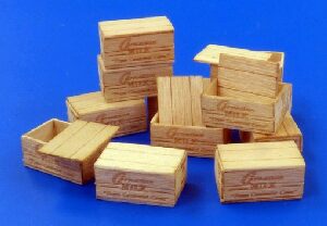Plus model 481 U.S.Wooden crates for condensed milk