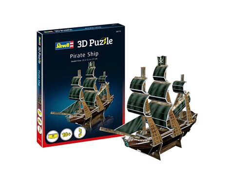 Revell 00115 Pirate Ship Mini 3D Puzzle
