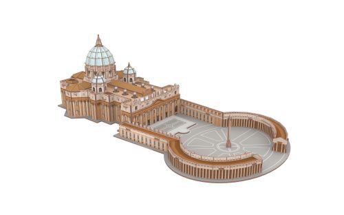 Revell 00208 3D-Puzzle Petersplatz im Vatikan