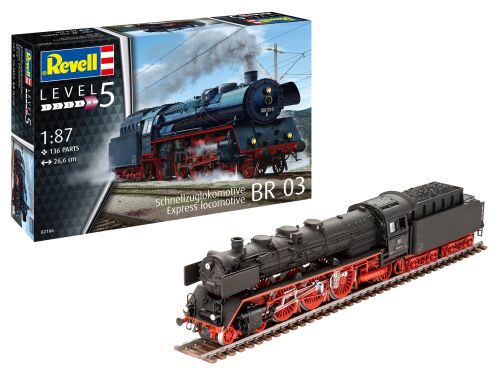 Revell 02166 Standard express locomotive 03 class with tender