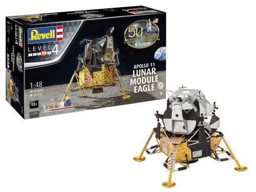 Revell 03701 Apollo 11 Lunar Module Eagle (50 Y. Moon Landing)