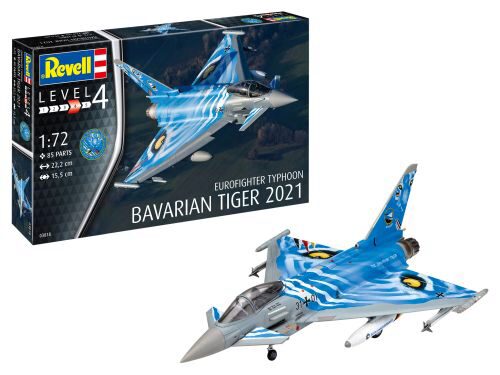 Revell 03818 Eurofighter Typhoon Bavarian Tiger 2021